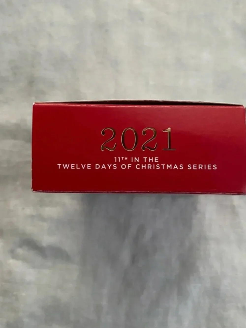 Hallmark 2021 11 Eleven Pipers Piping 12 Days of Christmas ornament